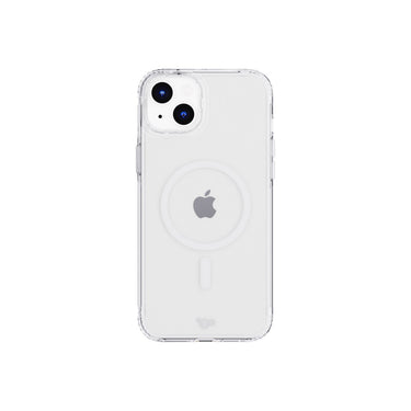 Tech21 Evo Clear - Apple iPhone 15 Plus Case MagSafe Compatible - Clear